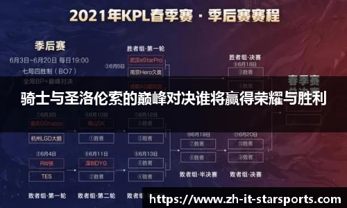 骑士与圣洛伦索的巅峰对决谁将赢得荣耀与胜利